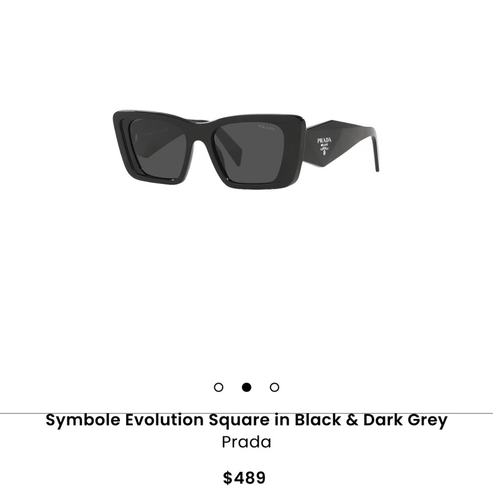 Prada Evolution Square Sunglasses - image 5
